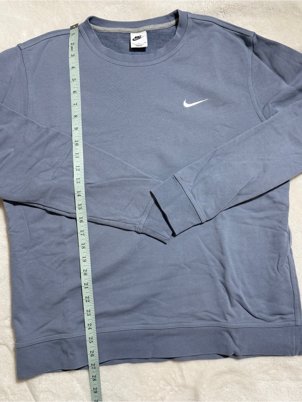 Nike Crewneck Sweatshirt XL / Gray Blue